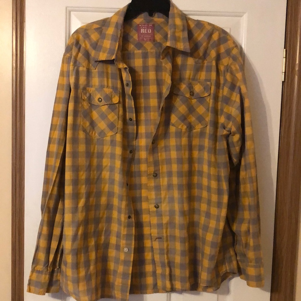 Snap button Wrangler Red.